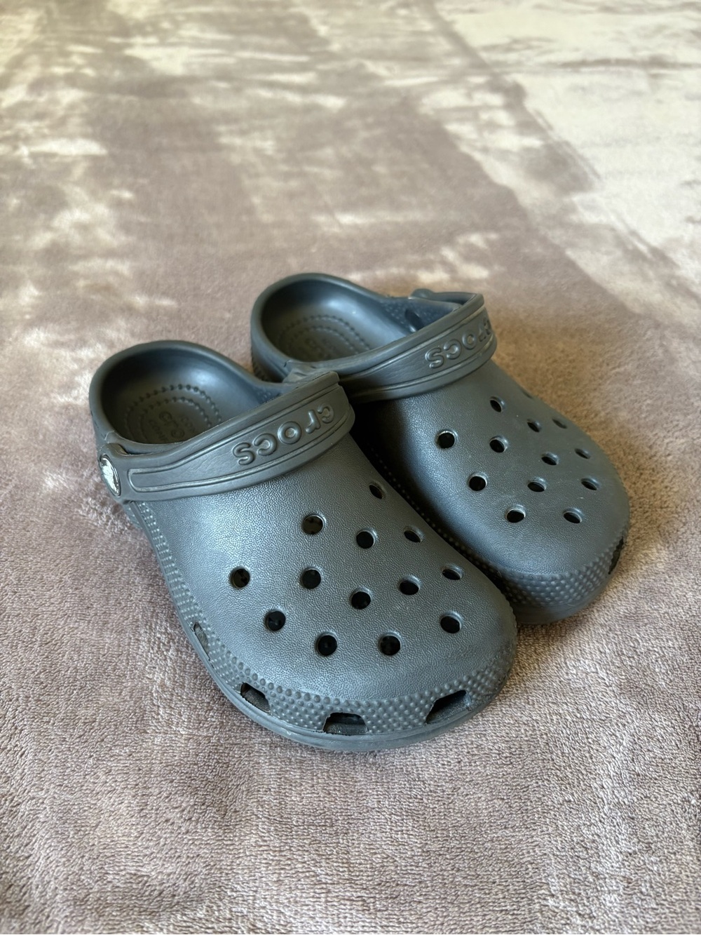 Crocs Classic Clog Slip On Kids Size 12C - Black